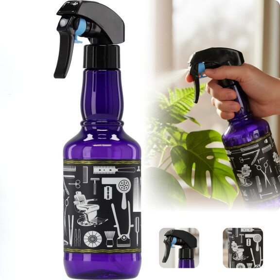 Hiusalan sumutinvesipullo hiustenhoitosuihkupullo kampaamoon atomisaattori 300 ml A-22-FRIZIO-02