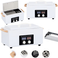 Kuuma-ilmasterilointilaite 300W työkalujen desinfiointi 220°C ajastimella