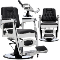 Parturi hydraulinen parturi tuoli parturi-kampaamo Barberking salonki 24H:ssa