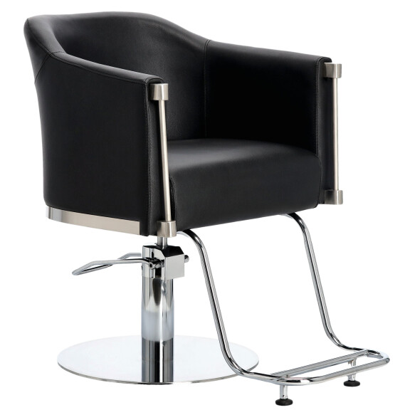 Lincoln hydraulinen kampaamotuoli pyörivä kampaamoon kromattu jalkatuki kampaamotuoli