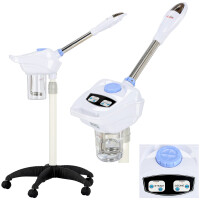 Kosmeettinen TOUCH-höyrystin ihon hapettamiseen ja pehmentämiseen, vesihöyry huokosten avaamiseen otsonilla paremman hoidon saamiseksi kampaamoon.