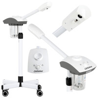 Kauneushöyrylaite ihon hapettamiseen ja pehmentämiseen, vesihöyry avaa huokosia otsonilla paremman hoidon saamiseksi kampaamoon