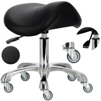 Kosmeettinen kampaamojakkara tuoli hokkari satula SPA liikkuva Calissimo