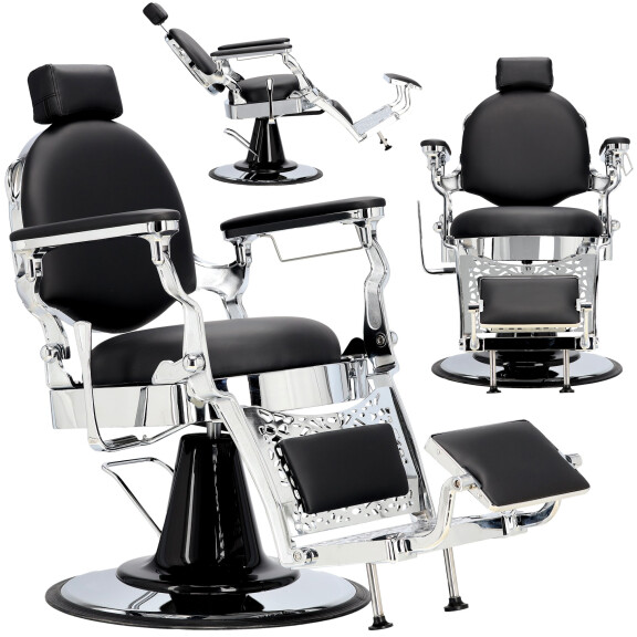 Hydraulinen parturintuoli kampaamoon barber shop Logan Barberking