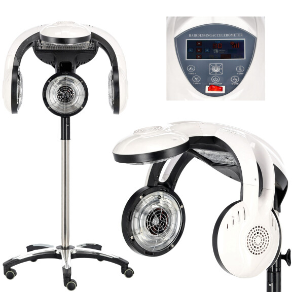 Kampaamoinfrazone Mars white hiustenhoitokäsittelyjen vahvistamisen nopeuttamiseen ja värisävyjen palauttamiseen kampaamon tarpeisiin