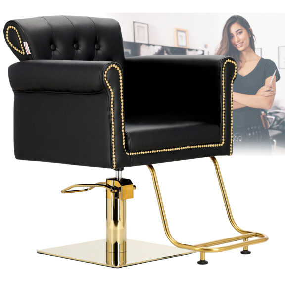 Hydraulinen kääntyvä kampaamotuoli parturi-kampaamon tuoliin