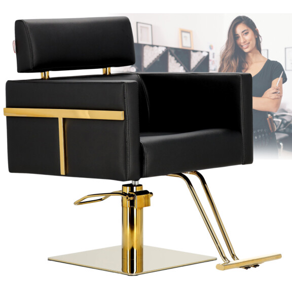 Hydraulinen kampaamotuoli kampaamoon pyörivä kampaustuoli Montrealiin