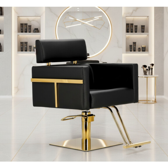 Hydraulinen kampaamotuoli kampaamoon pyörivä kampaustuoli Montrealiin