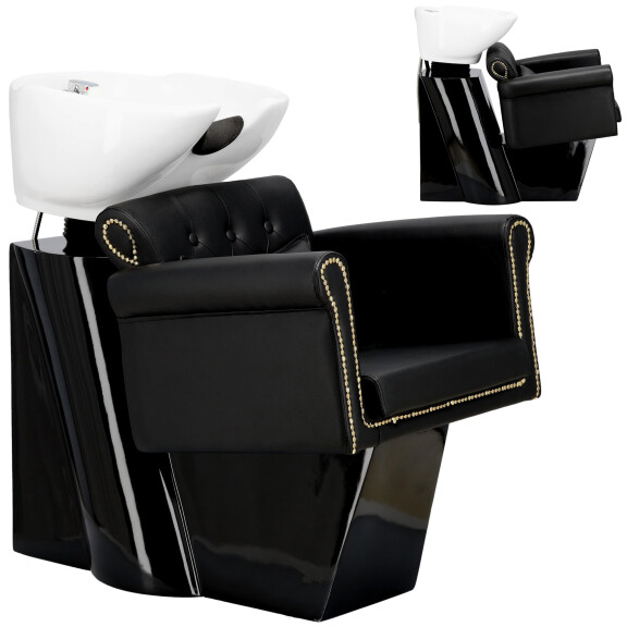 Kiva kampaamo parturi pesuallas kampaamolle parturi liikkuva keraaminen kulho varusteet akku luuri