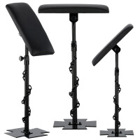 Musta käsinoja kosmetiikkatatuointitelineellä