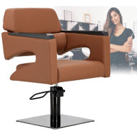 Frisörin hydraulinen pyörivä tuoli kampaamoon kampaamotuoli