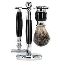 Parranajosetti Partakone Suti Teline 3-in-1