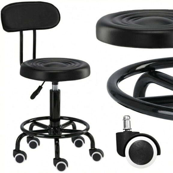 KOSMETIIKKAJAKKARA SELKÄNOJALLA TUOLI HOKERI TST