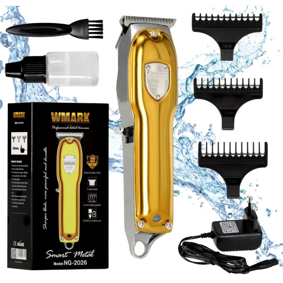 WMARK hiustenleikkuukone NG-2026 sähköinen hiustenleikkuukone hiusten ja parran leikkaamiseen