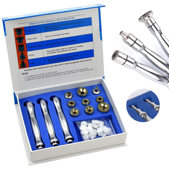 Timanttinen mikrodermabraasiapääte