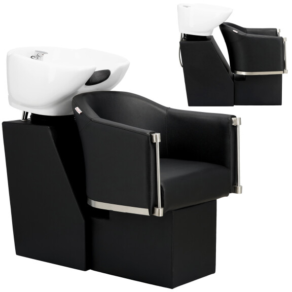 Autopesula pesula kampaamo parturi Lincoln kampaamoon parturiin liikkuva keraaminen allas varusteet hana suihkupää