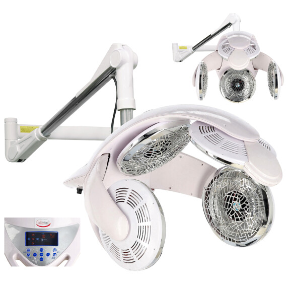 Kampaajan infrapunakone Iksjon riippukampaamo kampaamon hiustenhoitoon