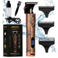 WMARK hiustenleikkuukone trimmeri NG-307 sähköinen hiustenleikkuri hiusten, parran ja pään ajeluun