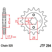 Zębatka przód 15Z JTF294.15 Honda GB 500 TT 86-90 XBR 500 87-89