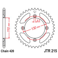 Zębatka tylna 56Z JTR215.56 Honda CR 85 03-04 CRF 150 07-16