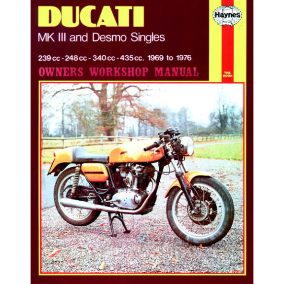 Instrukcja serwisowa Ducati MkIII & Desmo Singles 69-76 wersja elektroniczna