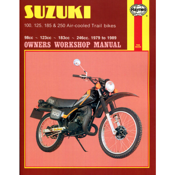 Instrukcja serwisowa Suzuki TS 100 125 185 250 79-86
