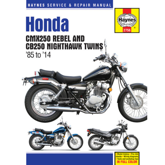 Instrukcja serwisowa Honda CMX 250 Rebel CB 250 Nighthawk 85-09