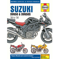 Instrukcja serwisowa Suzuki SV 650 99-08