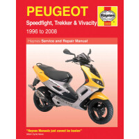 Instrukcja serwisowa Peugeot Speedfight Trekker Vivacity 96-08