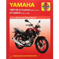 Instrukcja serwisowa Yamaha YBR 125 XT 125 R/X 05-09