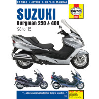 Instrukcja serwisowa Suzuki AN 250 400 Burgman 98-15