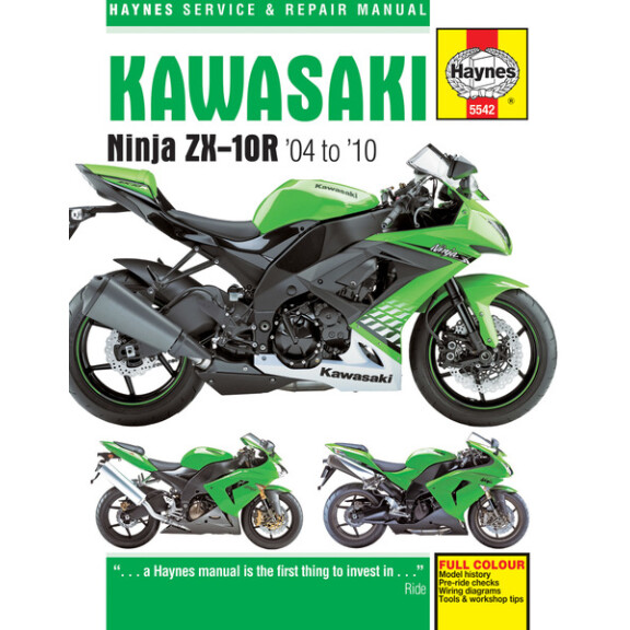Instrukcja serwisowa Kawasaki Ninja ZX-10R ZX 1000 04-10