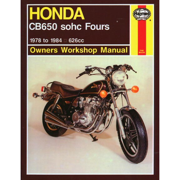 Instrukcja serwisowa Honda CB 650 78-84