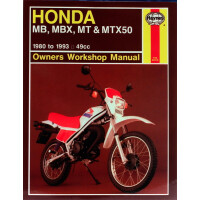 Instrukcja serwisowa Honda MB 50 MBX 50 MT 50 MTX 50