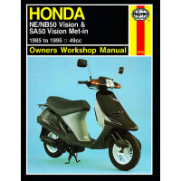 Instrukcja serwisowa Honda SA 50 Vision 85-95