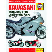 Instrukcja serwisowa Kawasaki GPZ 1000 RX Ninja ZX 1000 ZX-10 ZZR 1100