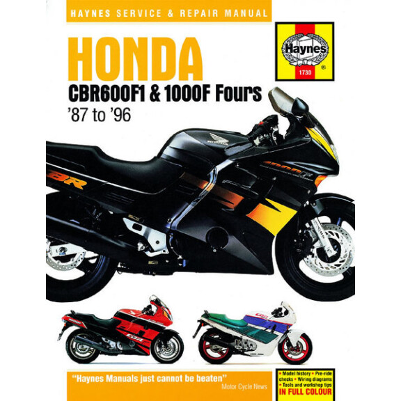 Instrukcja serwisowa Honda CBR 600 1000 F Fours 87-96