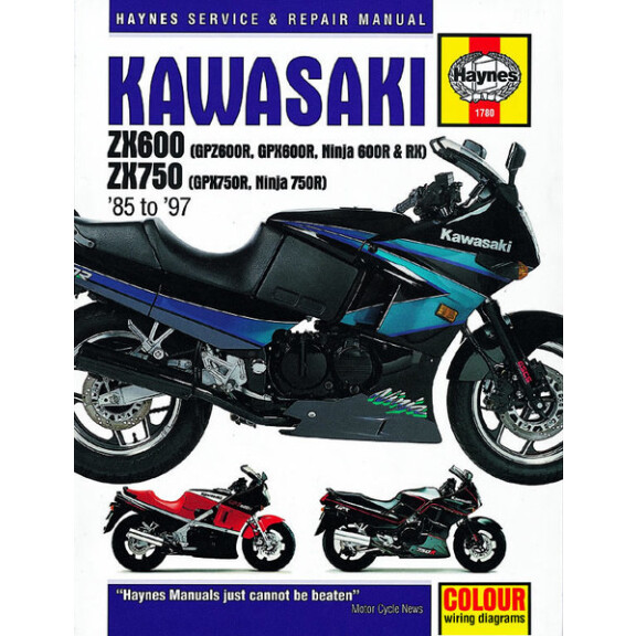 Instrukcja serwisowa Kawasaki GPZ 600 GPX 600 750