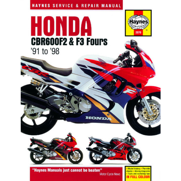 Instrukcja serwisowa Honda CBR 600 F 91-98
