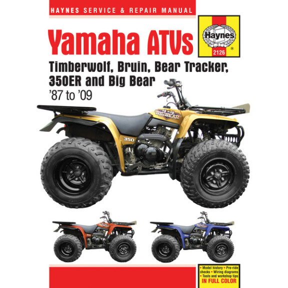 Instrukcja serwisowa Yamaha YFM 350 Big Bear 87-95