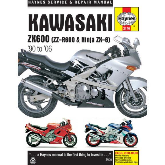 Instrukcja serwisowa Kawasaki ZZR 600 ZX 600 90-06