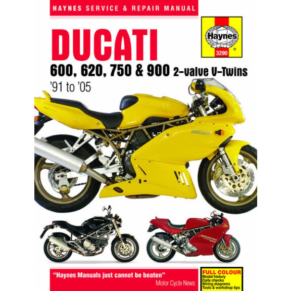 Instrukcja serwisowa Ducati 600 750 900 2-valve V-Twins