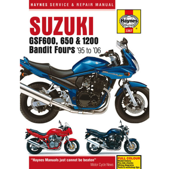 Instrukcja serwisowa Suzuki GSF 600 650 1200 Bandit 96-06
