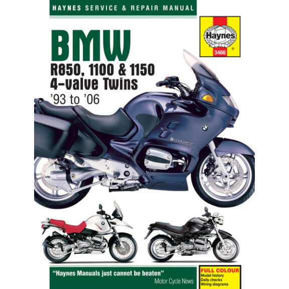 Instrukcja serwisowa BMW R 850 1100 1150 4-valve Twins 93-04