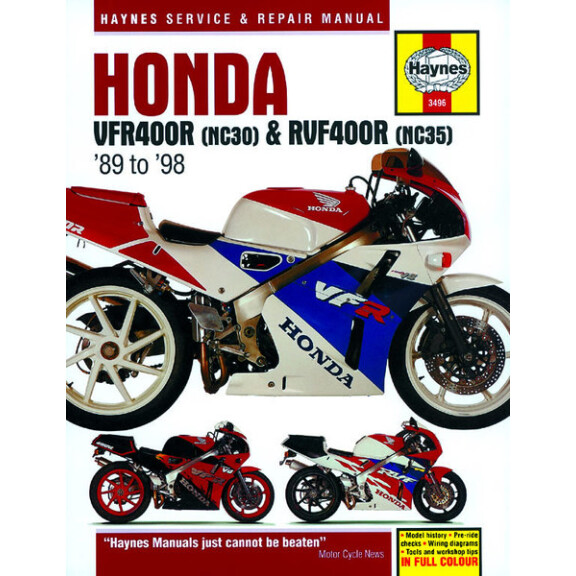 Instrukcja serwisowa Honda VFR 400 RVF 400