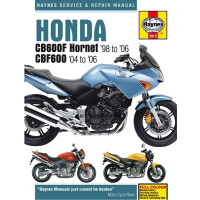 Instrukcja serwisowa Honda CB 600 F Hornet CBF 600