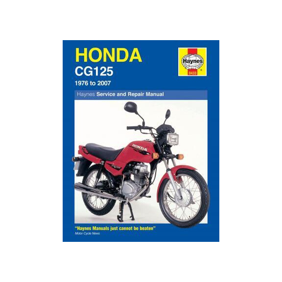 Instrukcja serwisowa Honda CG 125 76-07