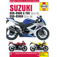 Instrukcja serwisowa Suzuki GSX-R 600 750 04-05 GSX-R 1000 03-08