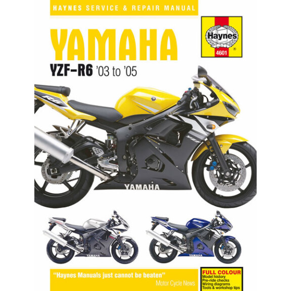 Instrukcja serwisowa Yamaha YZF-R6 600 03-05