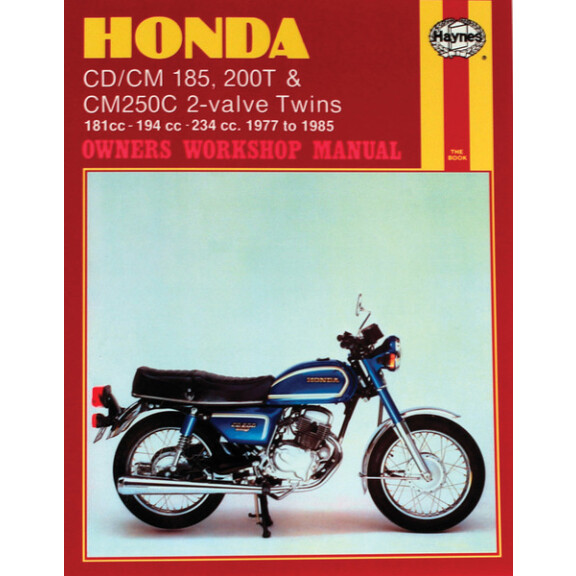 Instrukcja serwisowa Honda CD 185 200 CM 200 250